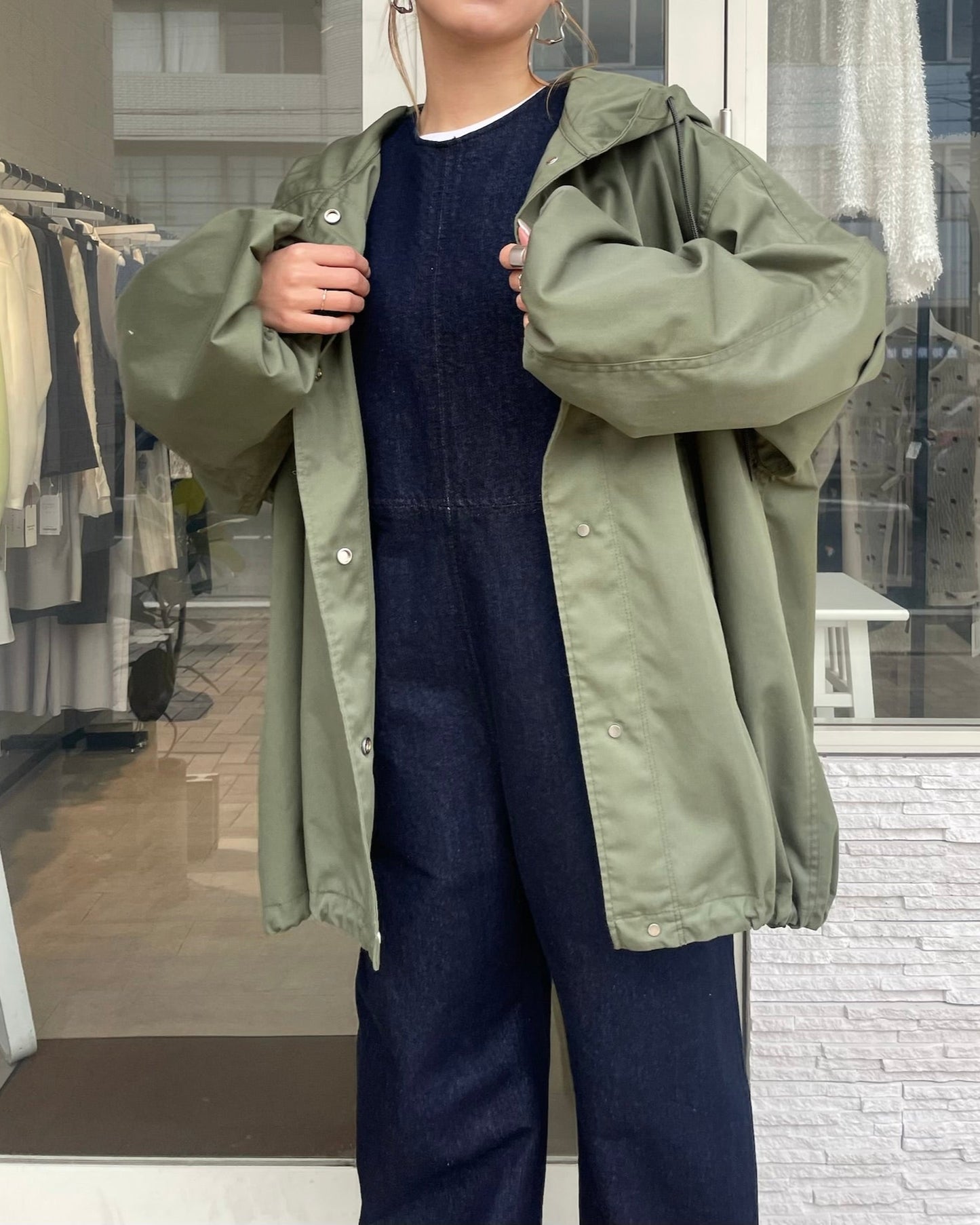 バルーンモッズコート