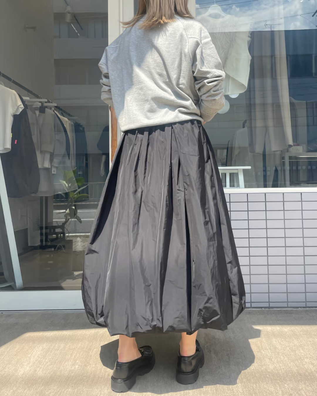 タフタバルーンスカート