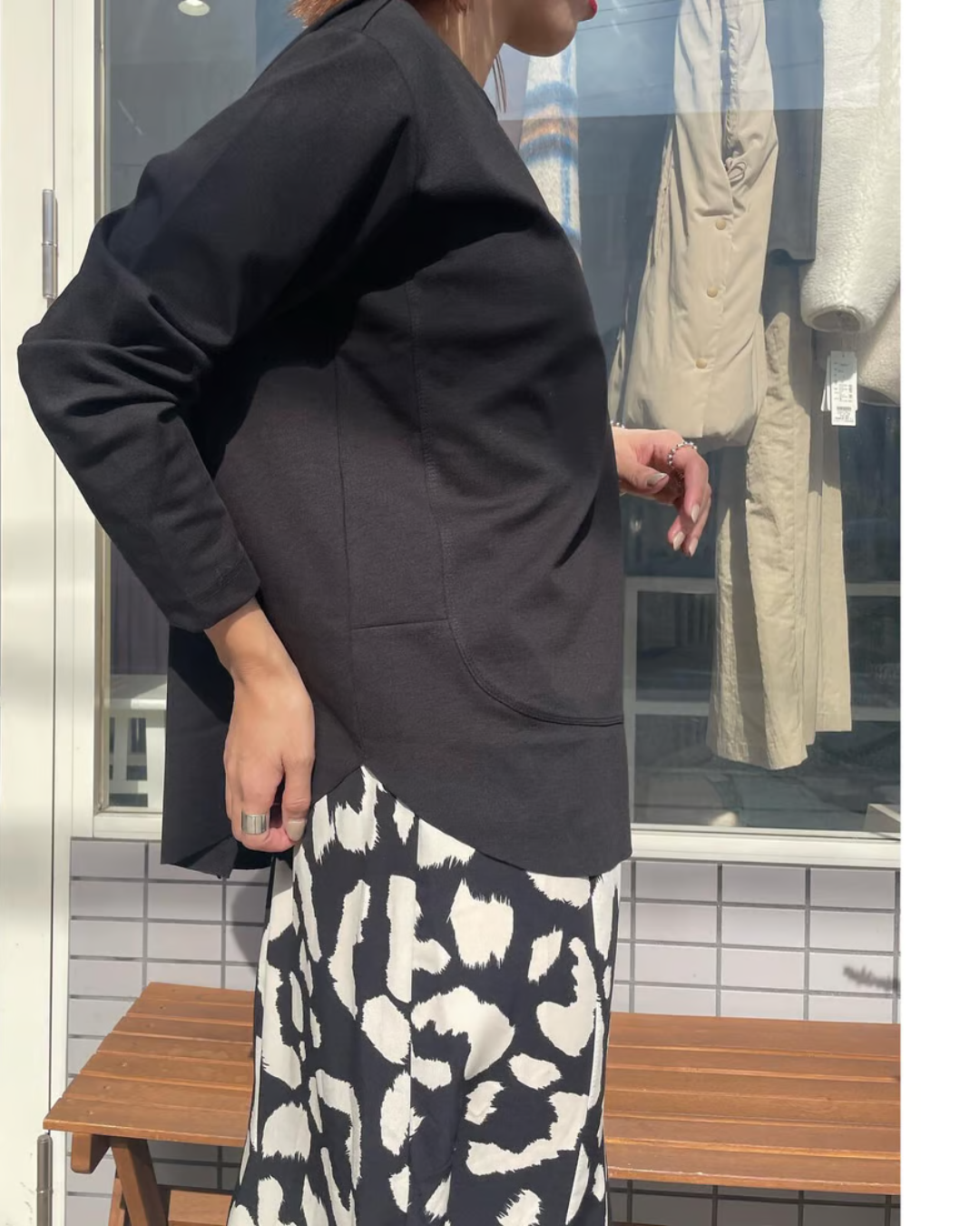 バックスリットロンT