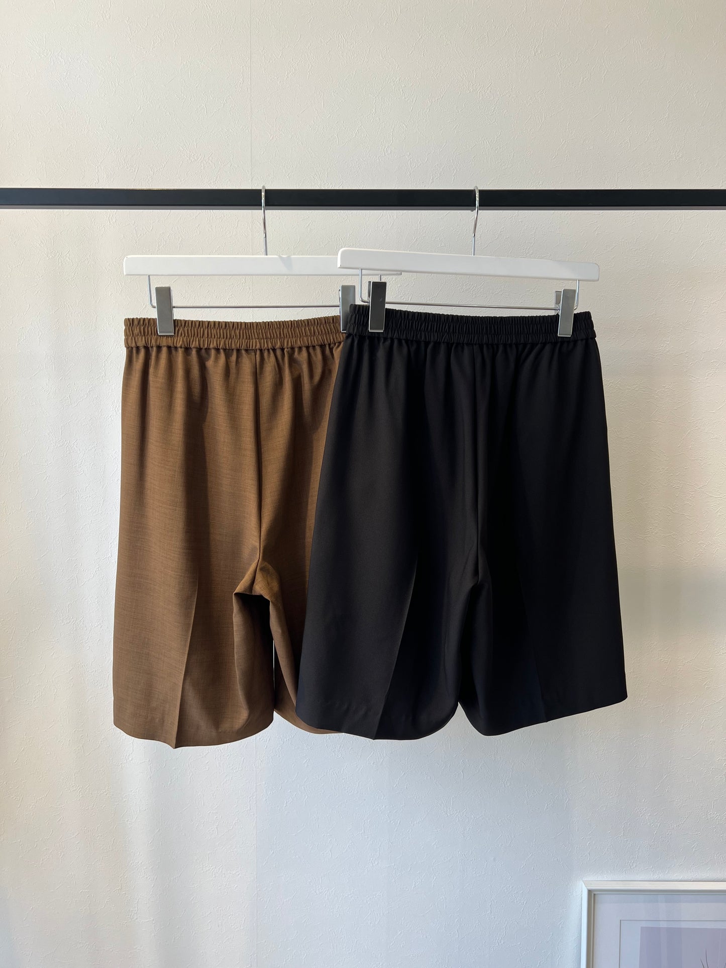 タックハーフパンツ