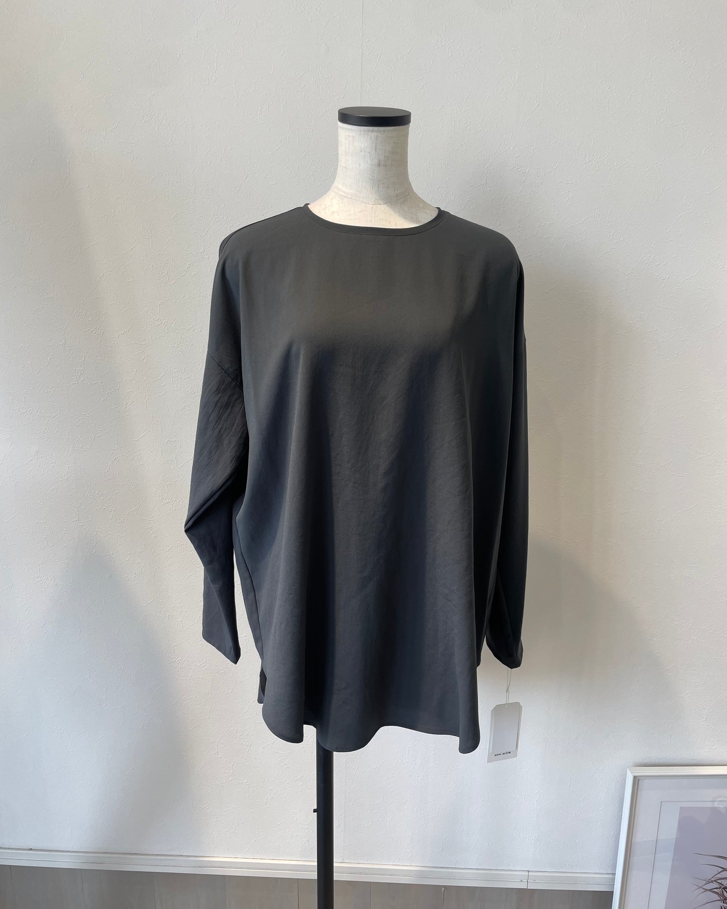 ストレッチシフォンカットソー