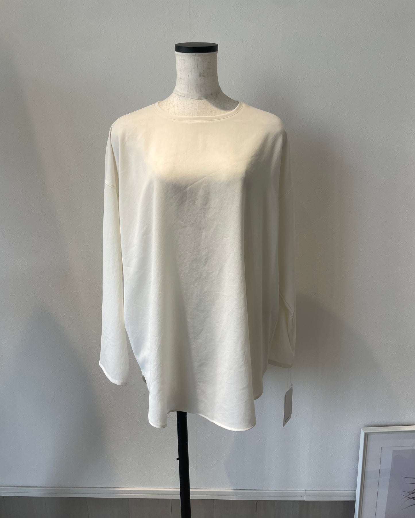 ストレッチシフォンカットソー