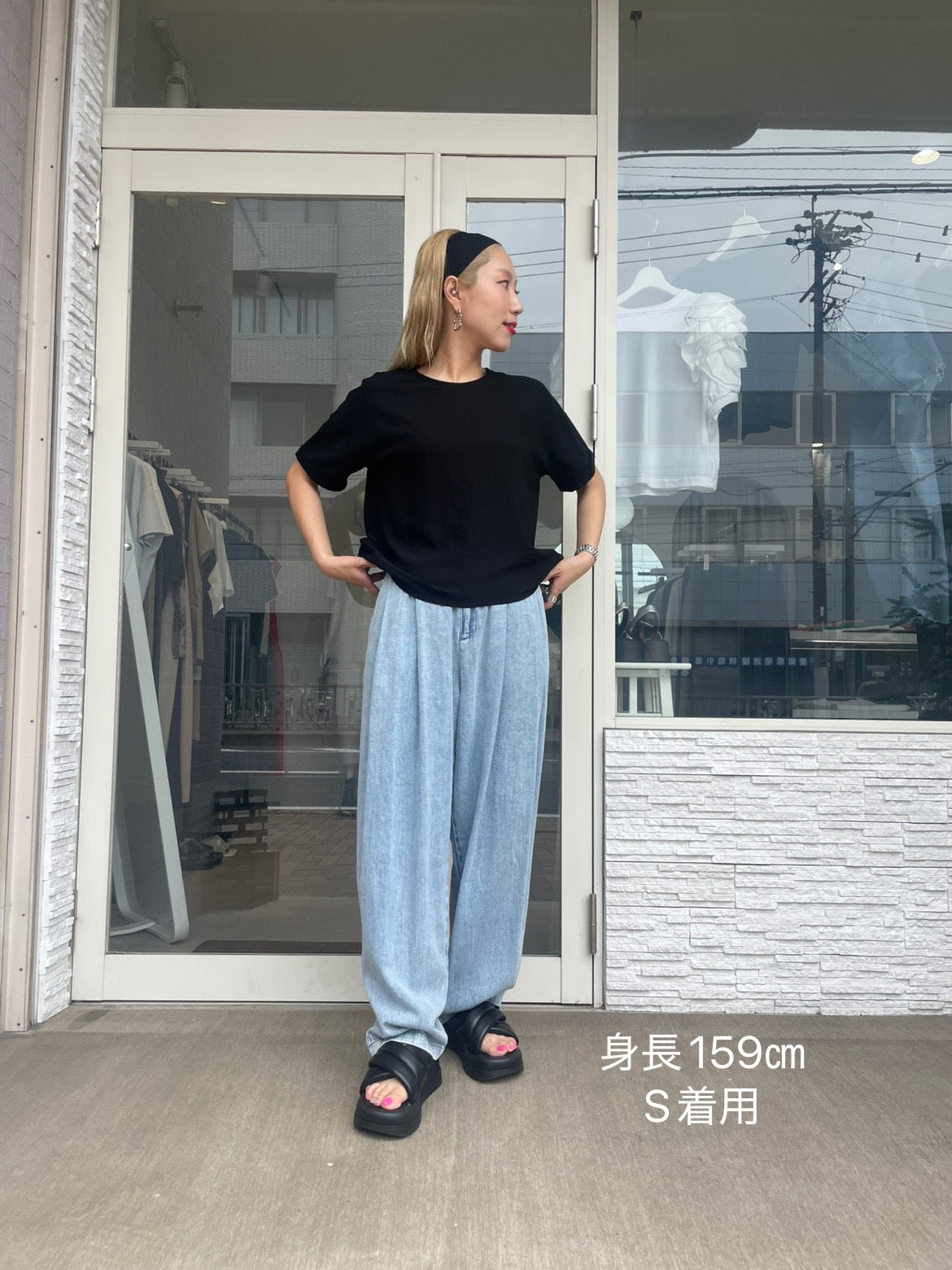 【再入荷】リラクシータックデニム