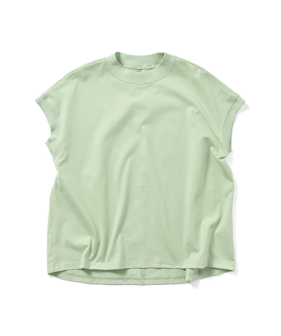 モックネックTシャツ