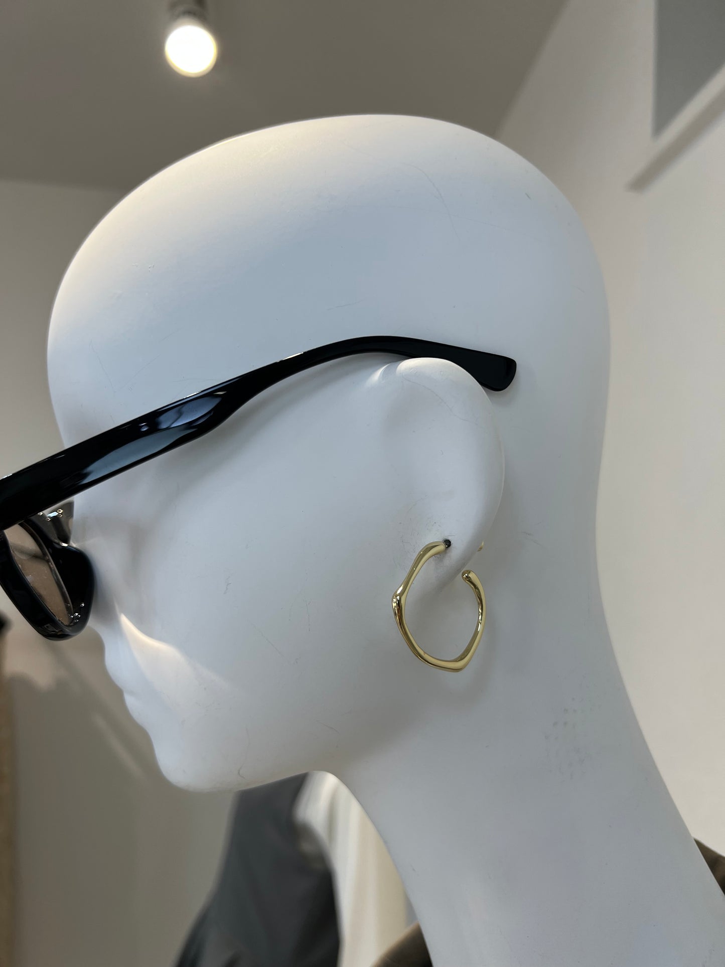 バンブーフープピアス