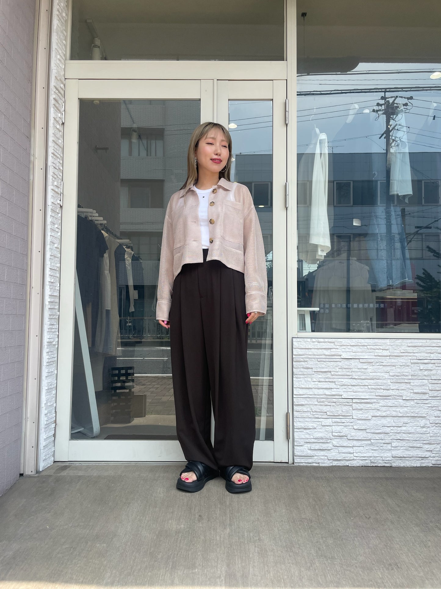 メッシュショートジャケット