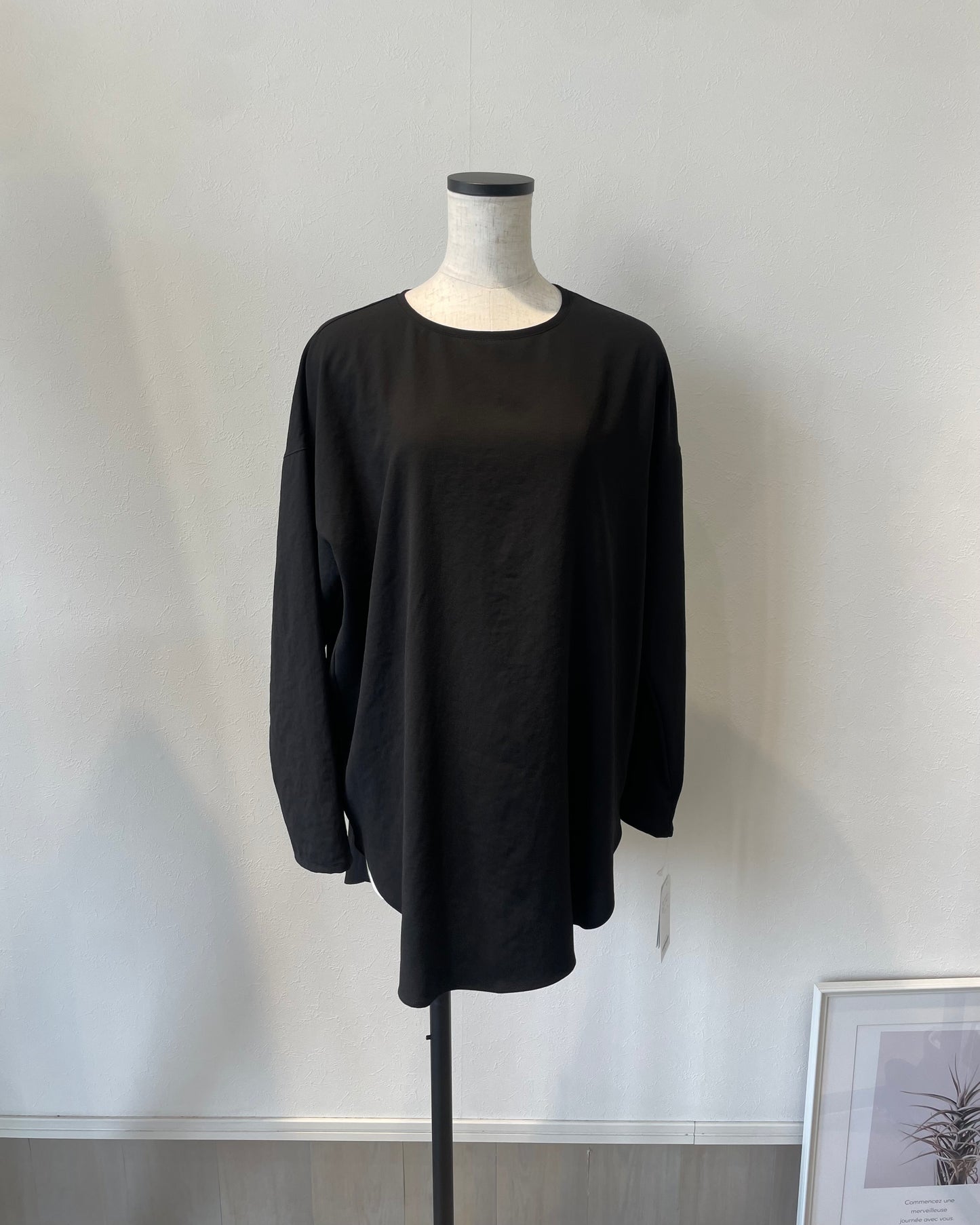 ストレッチシフォンカットソー