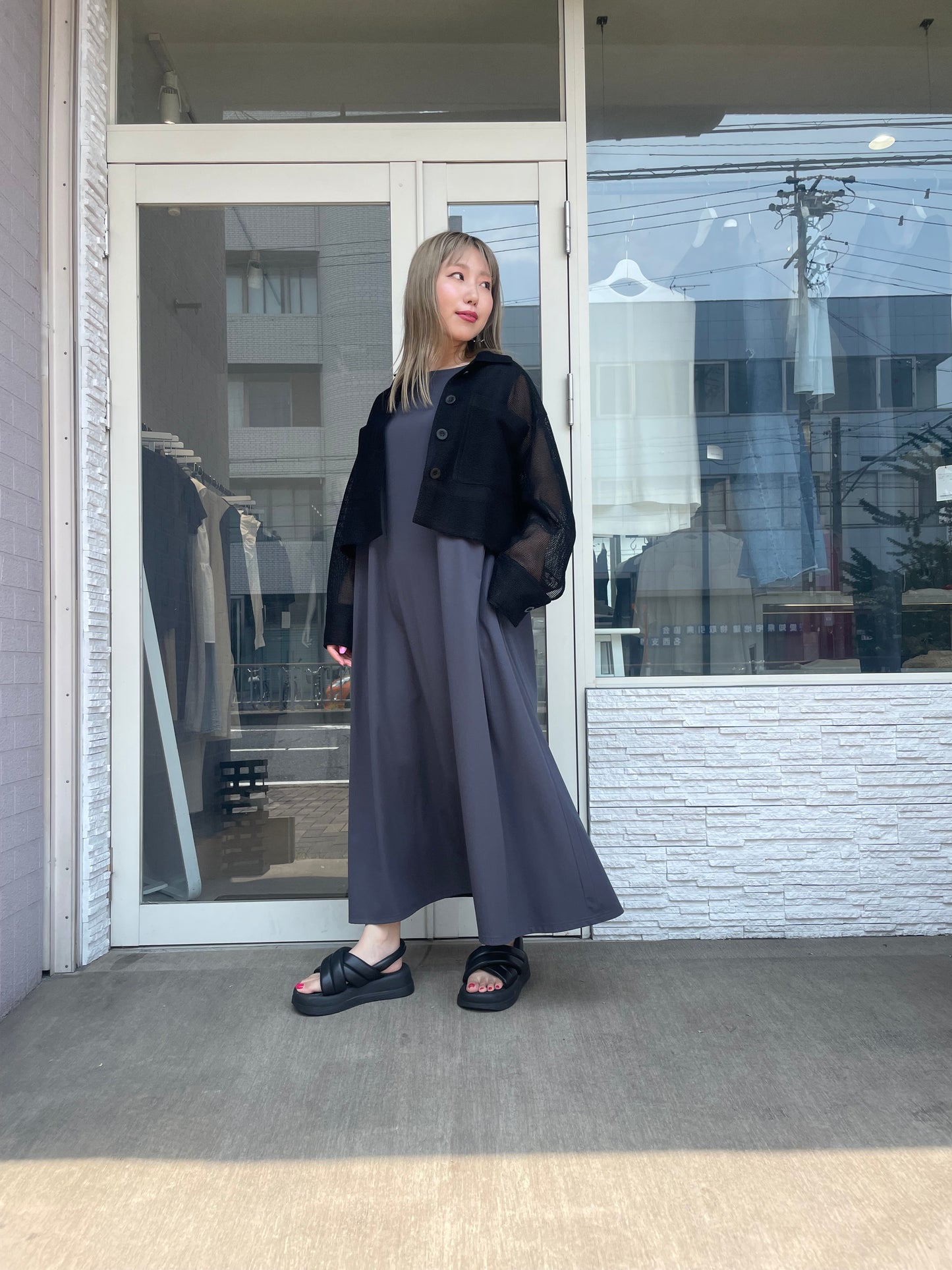 メッシュショートジャケット