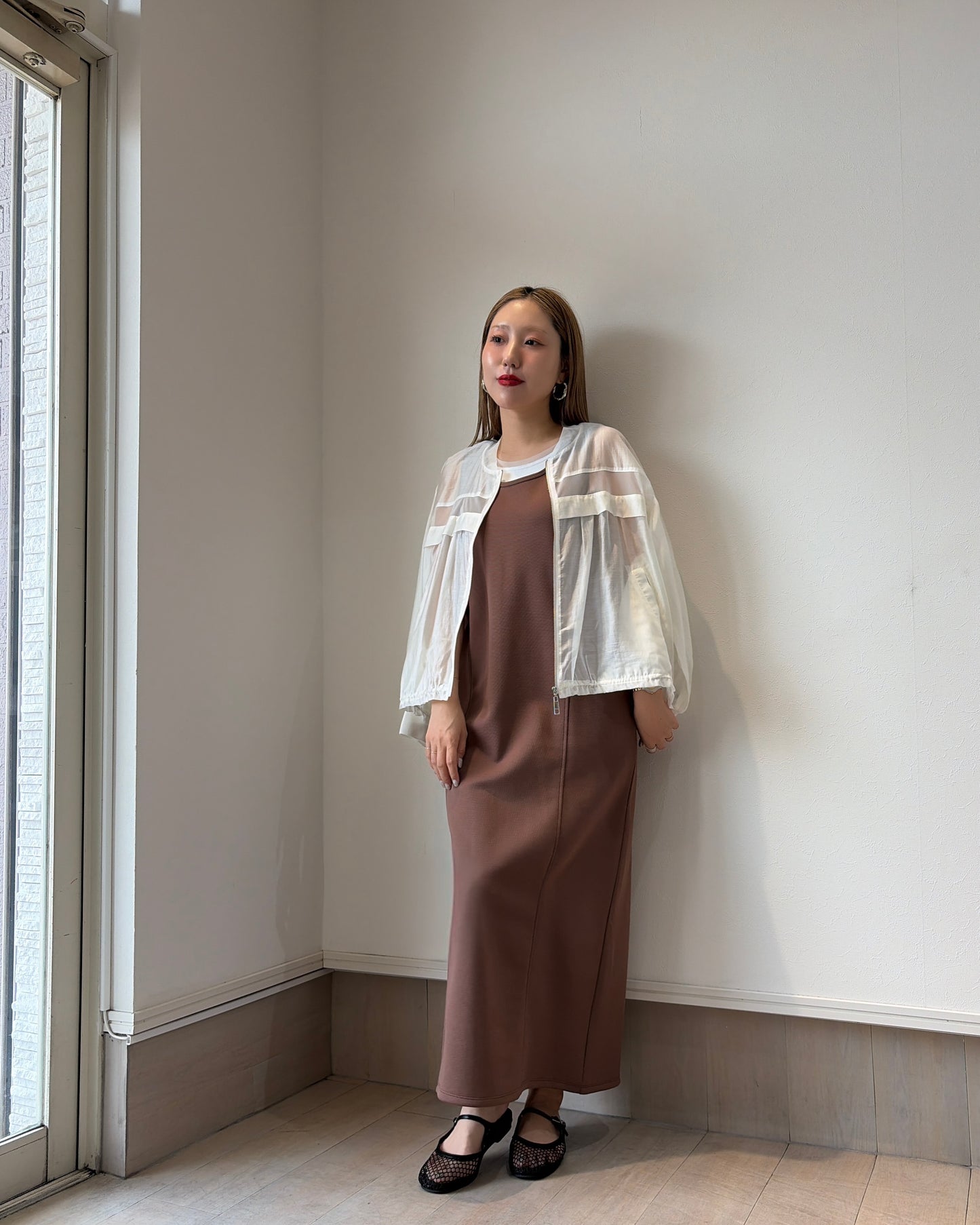 バッククロスワンピース