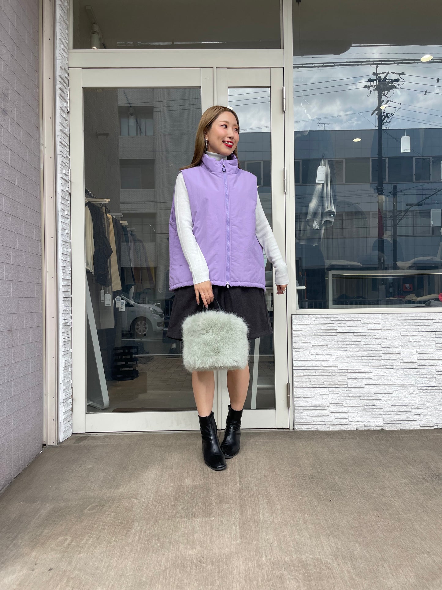 カラーパファーベスト