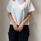 サイドギャザーフレアＴシャツ