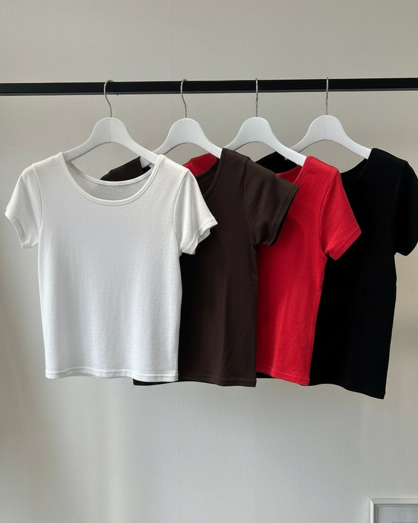 ベーシックミニマムTシャツ