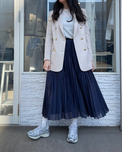 ランダムプリーツスカート