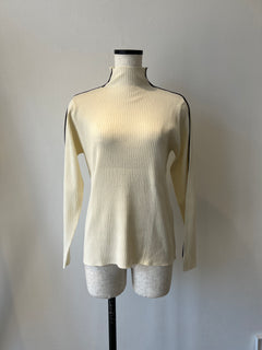 サイドラインタートルニット