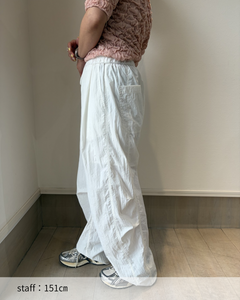 ナイロンカーブパンツ