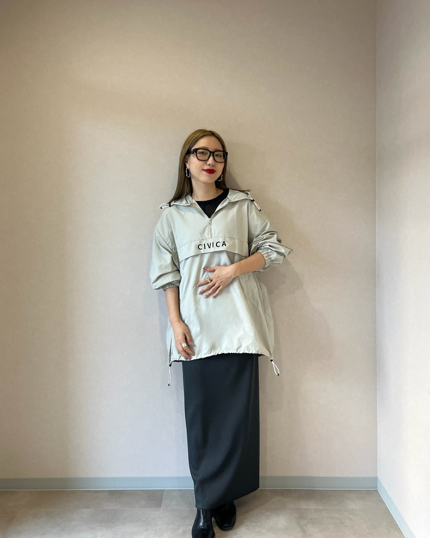 MADE IN JAPAN logo anorak