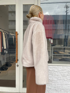 フェイクミンクファーブルゾン