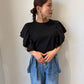 ドッキングフリルTシャツ