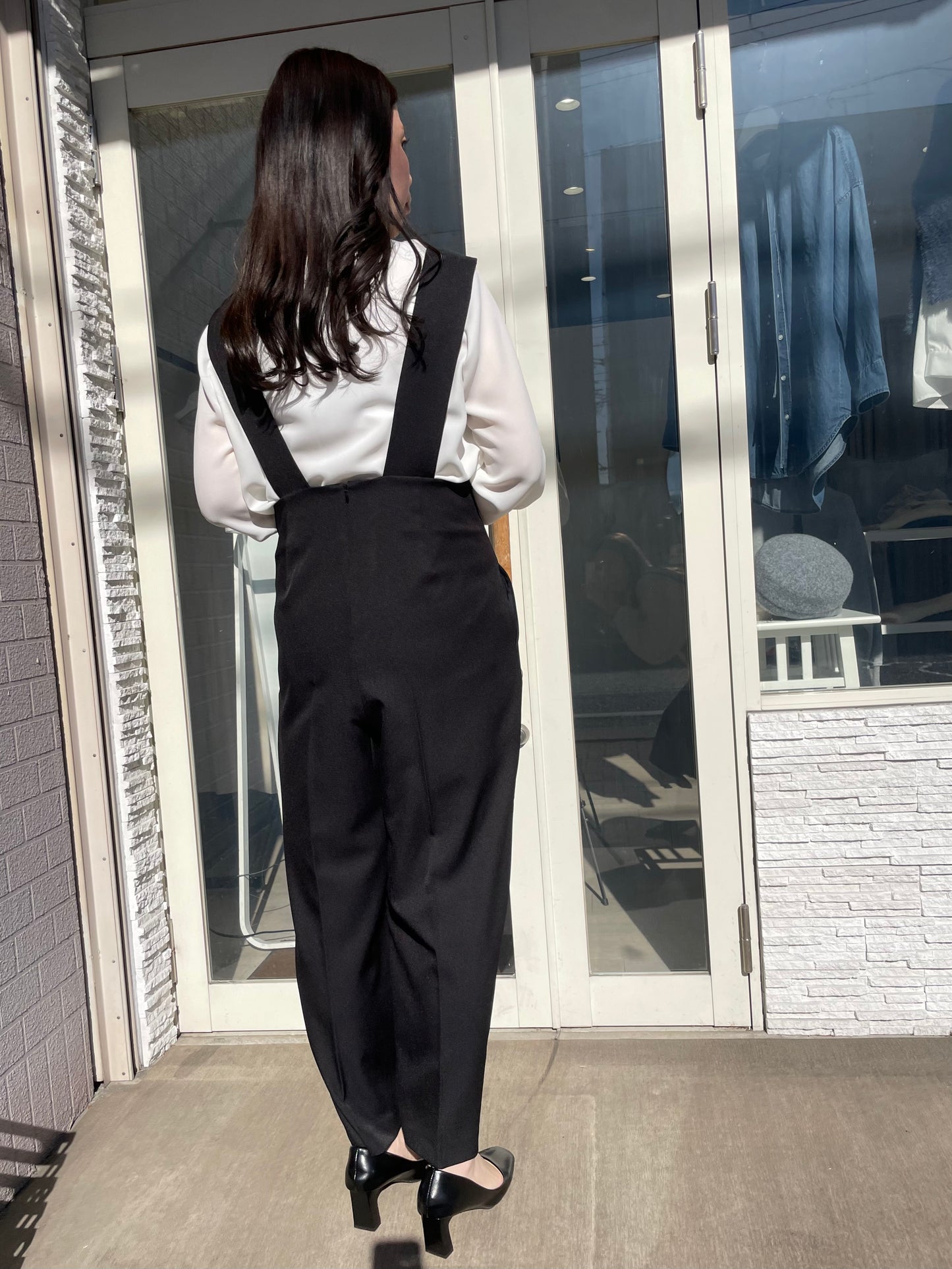 キーネックオールインワン