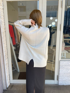 【新色追加！】ウール100%オフタートルニット