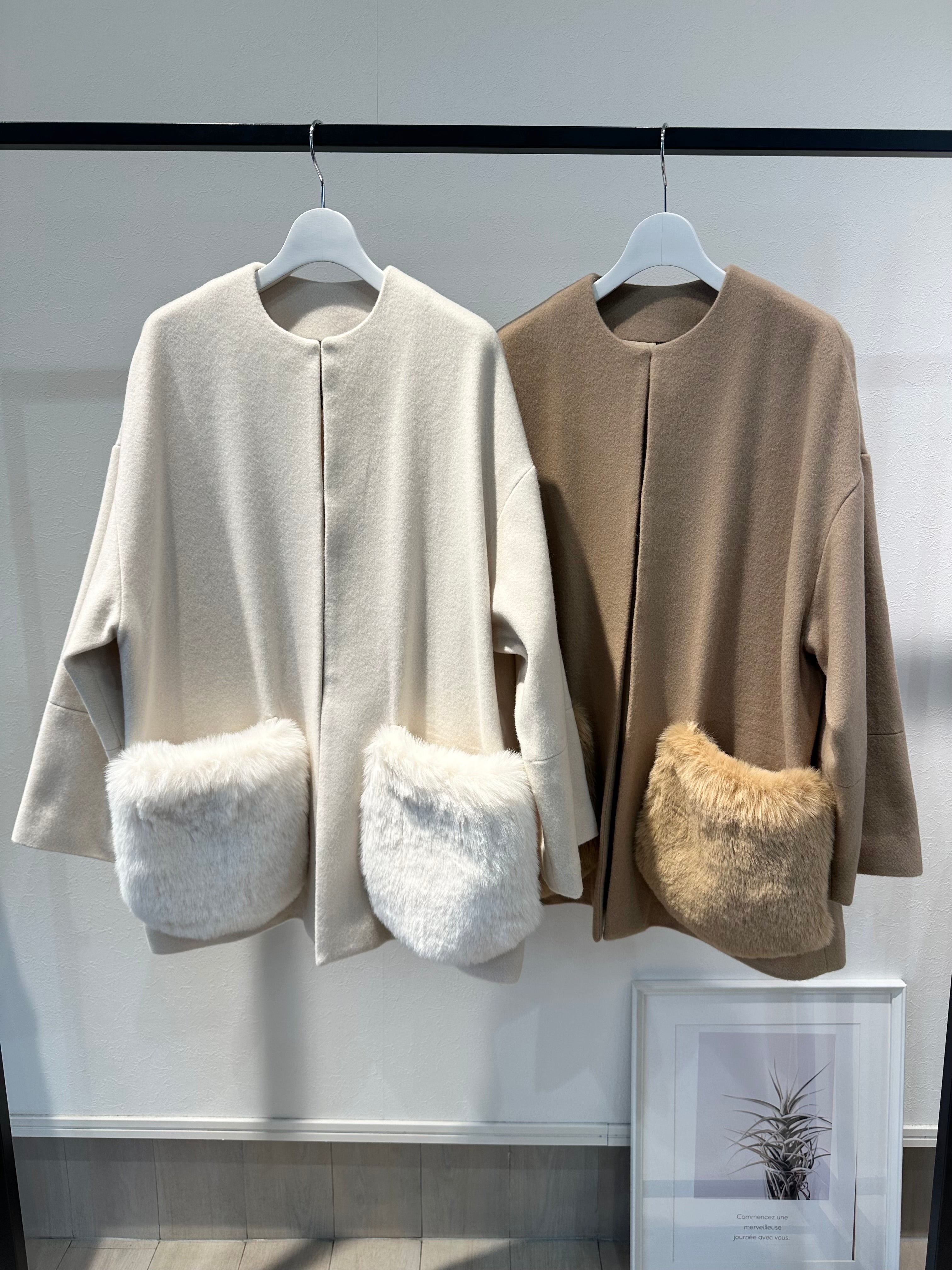 2wayファーポケットコート – SETiA online