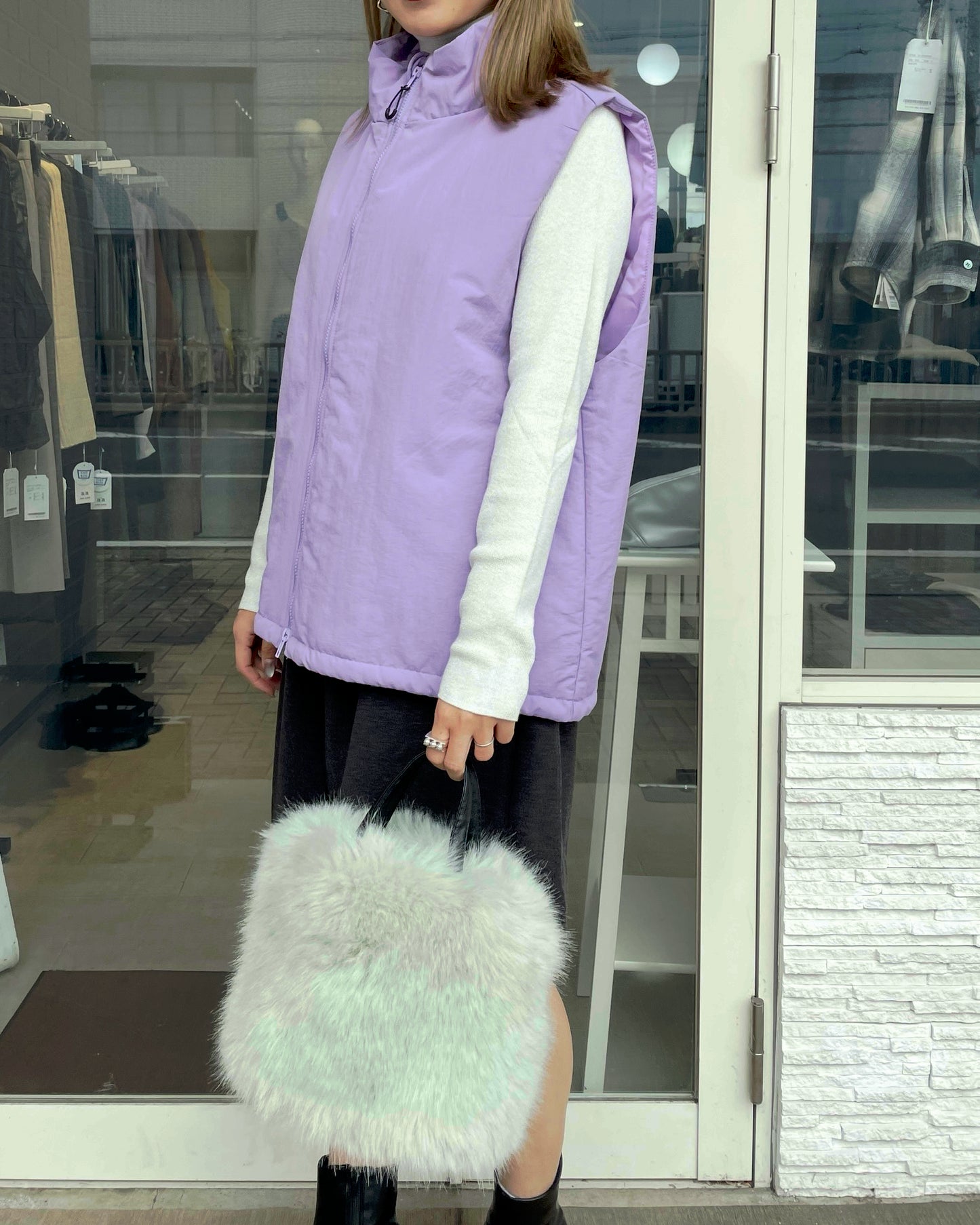 カラーパファーベスト