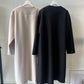 ウールライクロングカーディガン