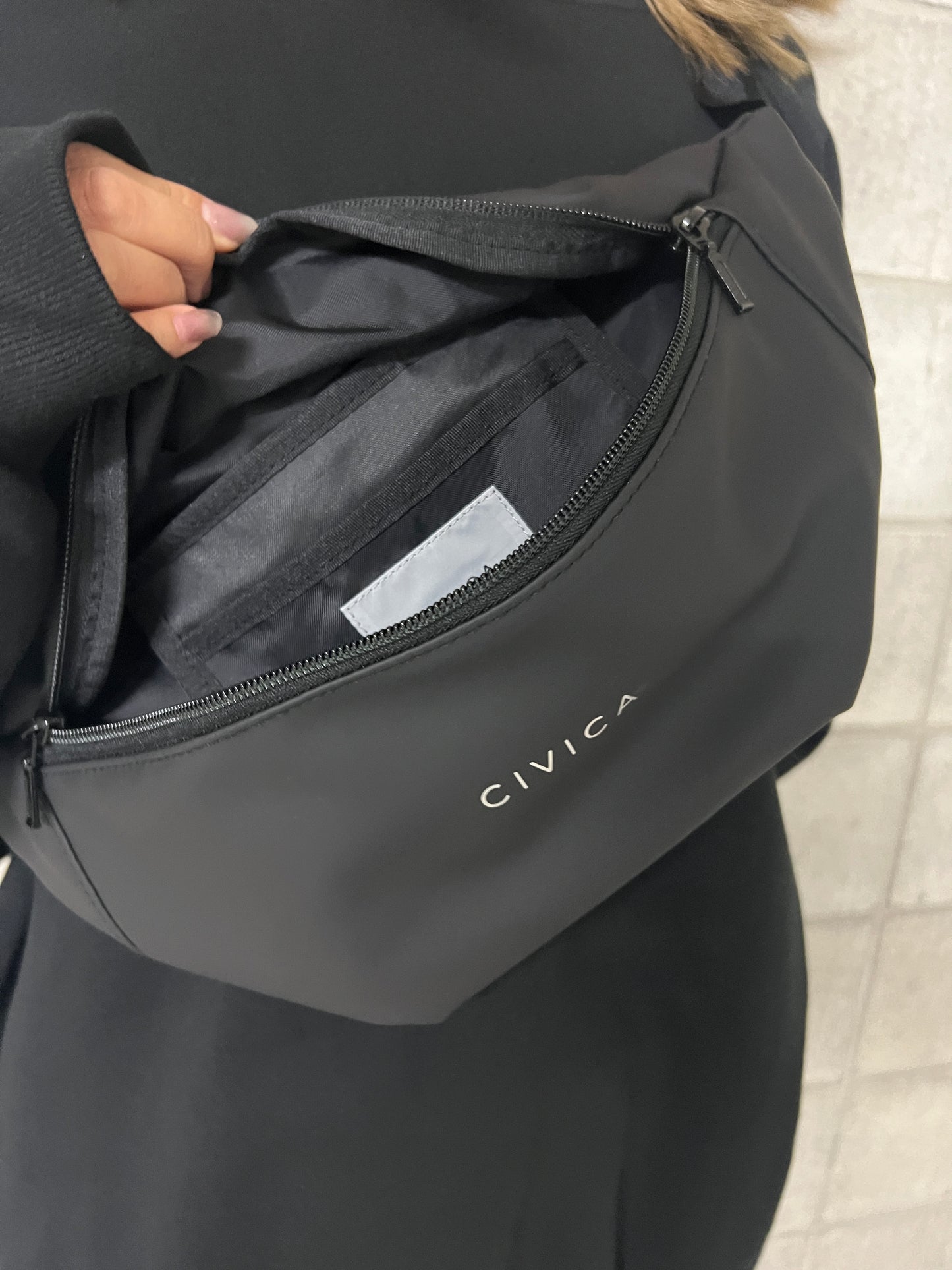 MADE IN JAPAN  eco leather body bag