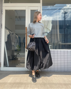 タフタバルーンスカート