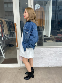 オーバーデニムジャケット