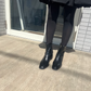 アーモンドトゥショートブーツ