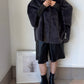 フェイクレザーハーフパンツ
