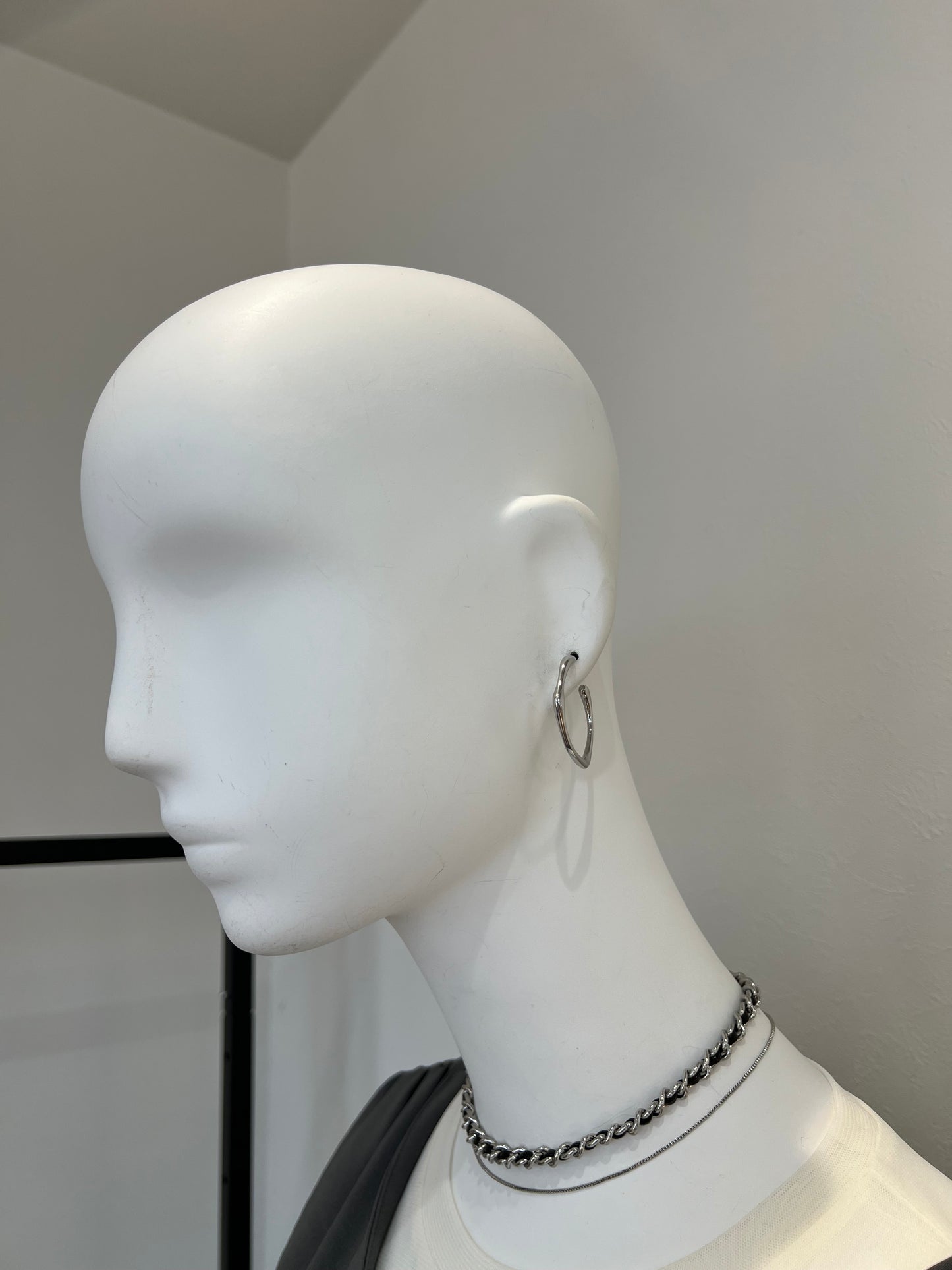 バンブーフープピアス