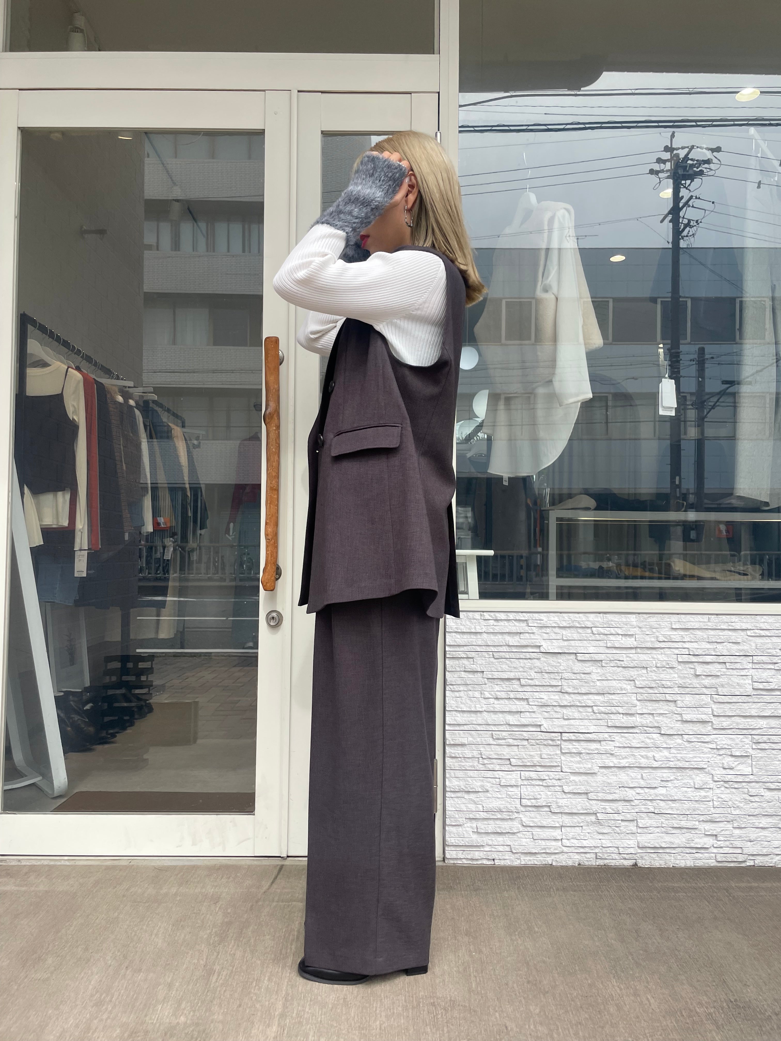 FINESSExGOOD ENOUCH パンツ L FINESIXXX / STANDARD CUSTOM WORK PANTS - BLACK | UZ.UZ COMPANY