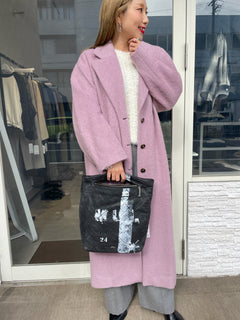 シャギーロングコート