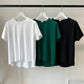 シルケットバックスリットTシャツ