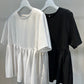 ストレッチシフォンフリルブラウス