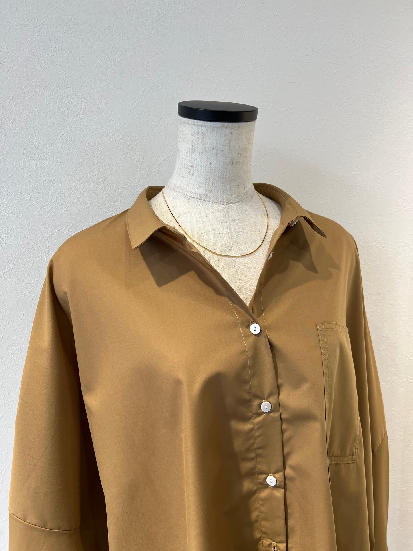 スネークチェーンマグネットネックレス