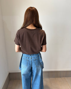 ベーシックコットンTシャツ