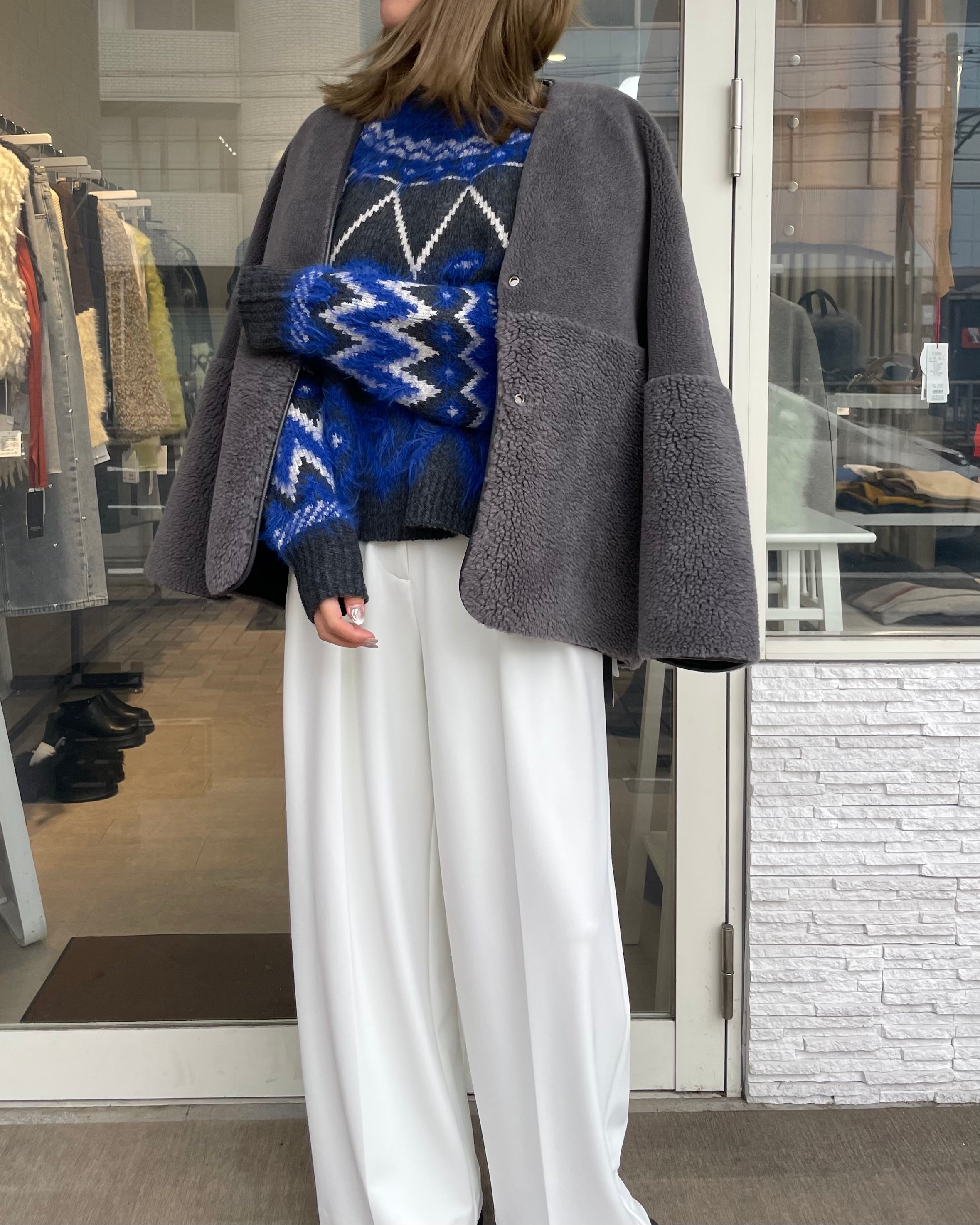 リバーシブルエコムートンジャケット – SETiA online