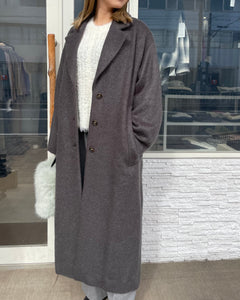 シャギーロングコート