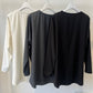 ストレッチシフォンカットソー