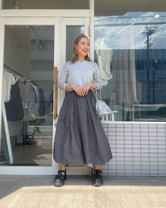 タフタバルーンスカート