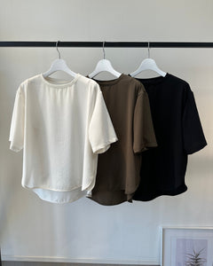 ストレッチシフォンブラウス