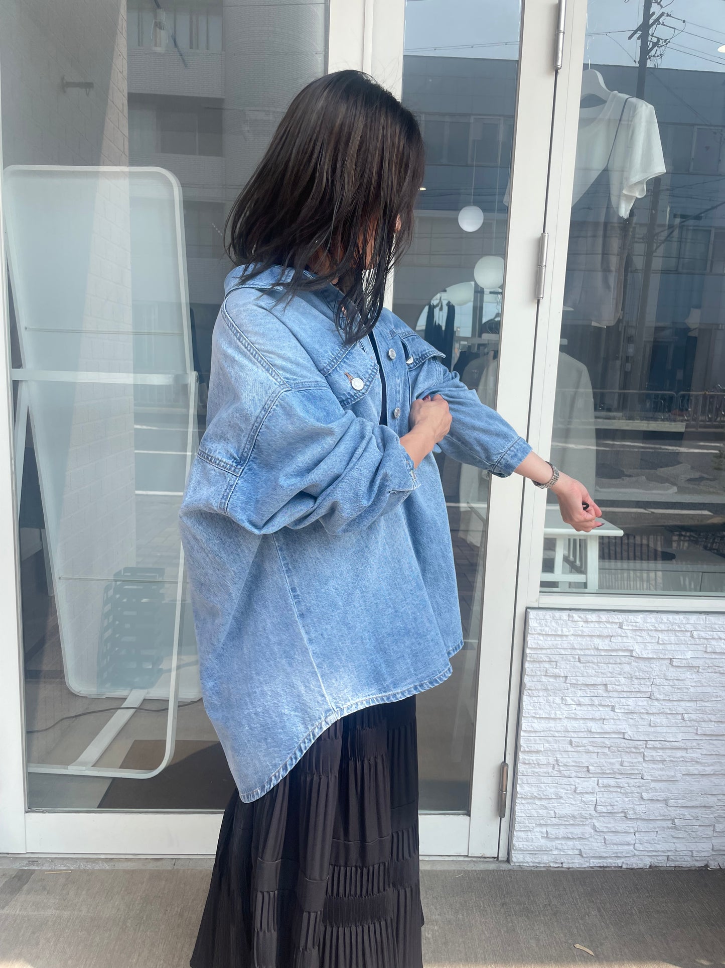 デニムシャツジャケット