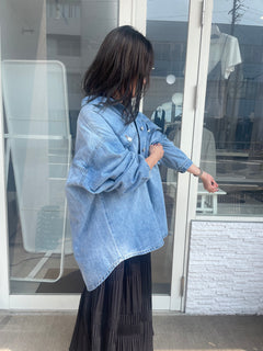 デニムシャツジャケット