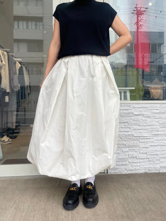 タフタバルーンスカート