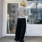 ストレッチシフォンボリュームパンツ