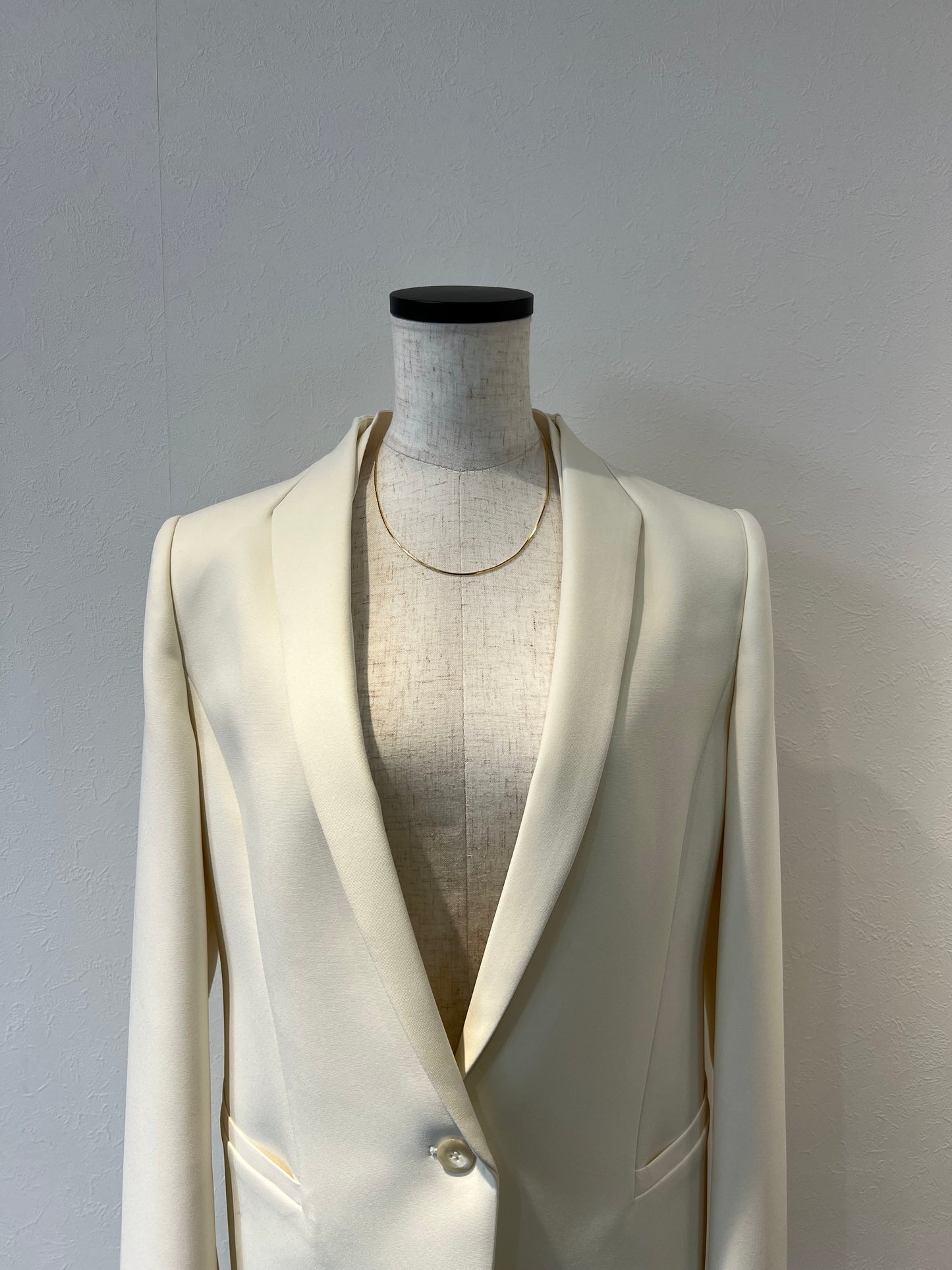 スネークチェーンマグネットネックレス