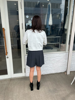 クロップドカーディガン